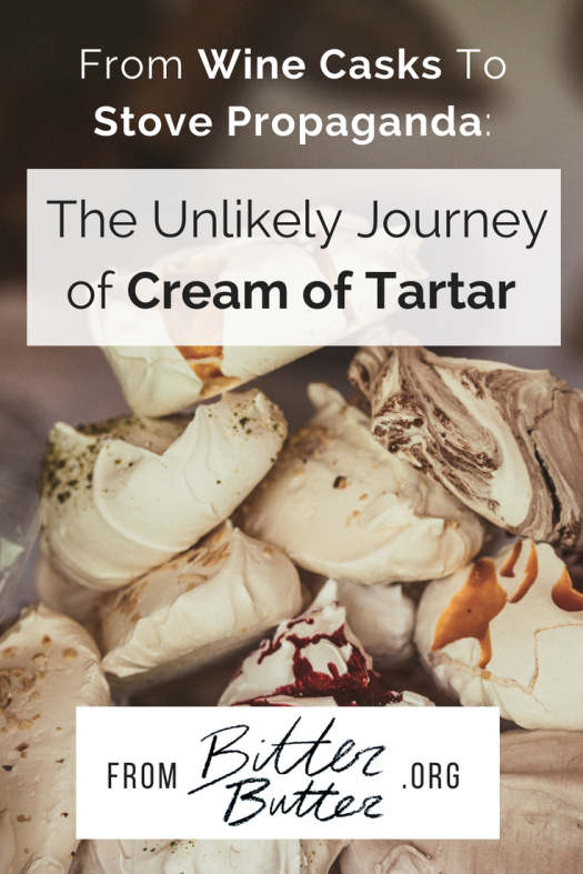 Not many people know that cream of tartar is purified wine residue--and even fewer know how it made its way into baking. Read about the unlikely journey of cream of tartar here!